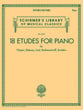 18 Etudes for Piano piano sheet music cover